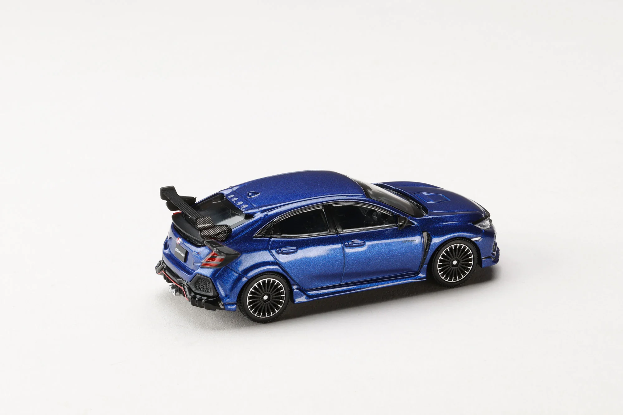 *PREORDER* Hobby Japan 1:64 Honda Civic Type-R (FK8) MUGEN in Racing Blue Pearl - Image 4