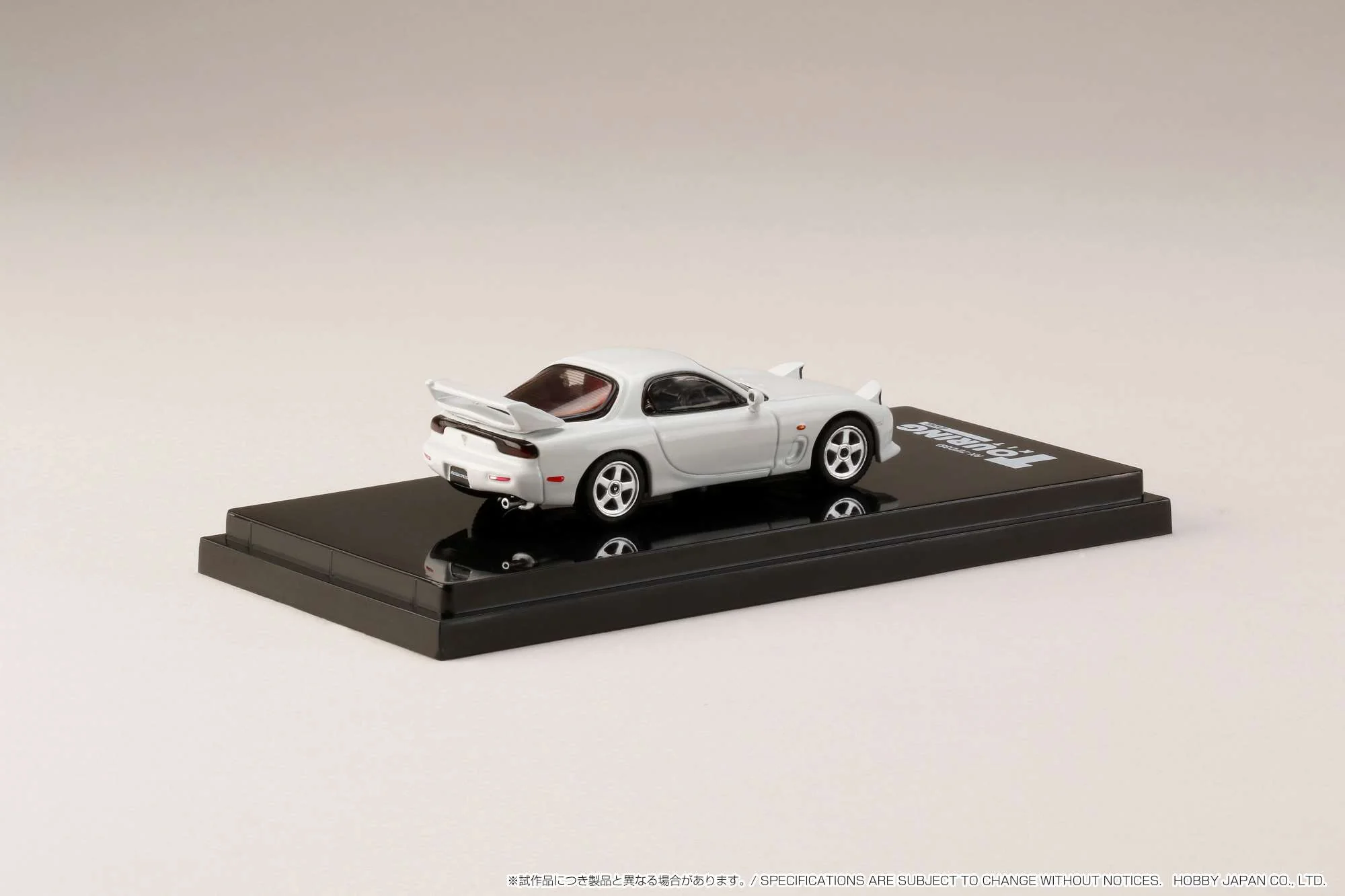 Hobby Japan 1:64 Mazda RX-7 Efini (FD3S) A-Spec Customized Ver. in Pure White - Image 2