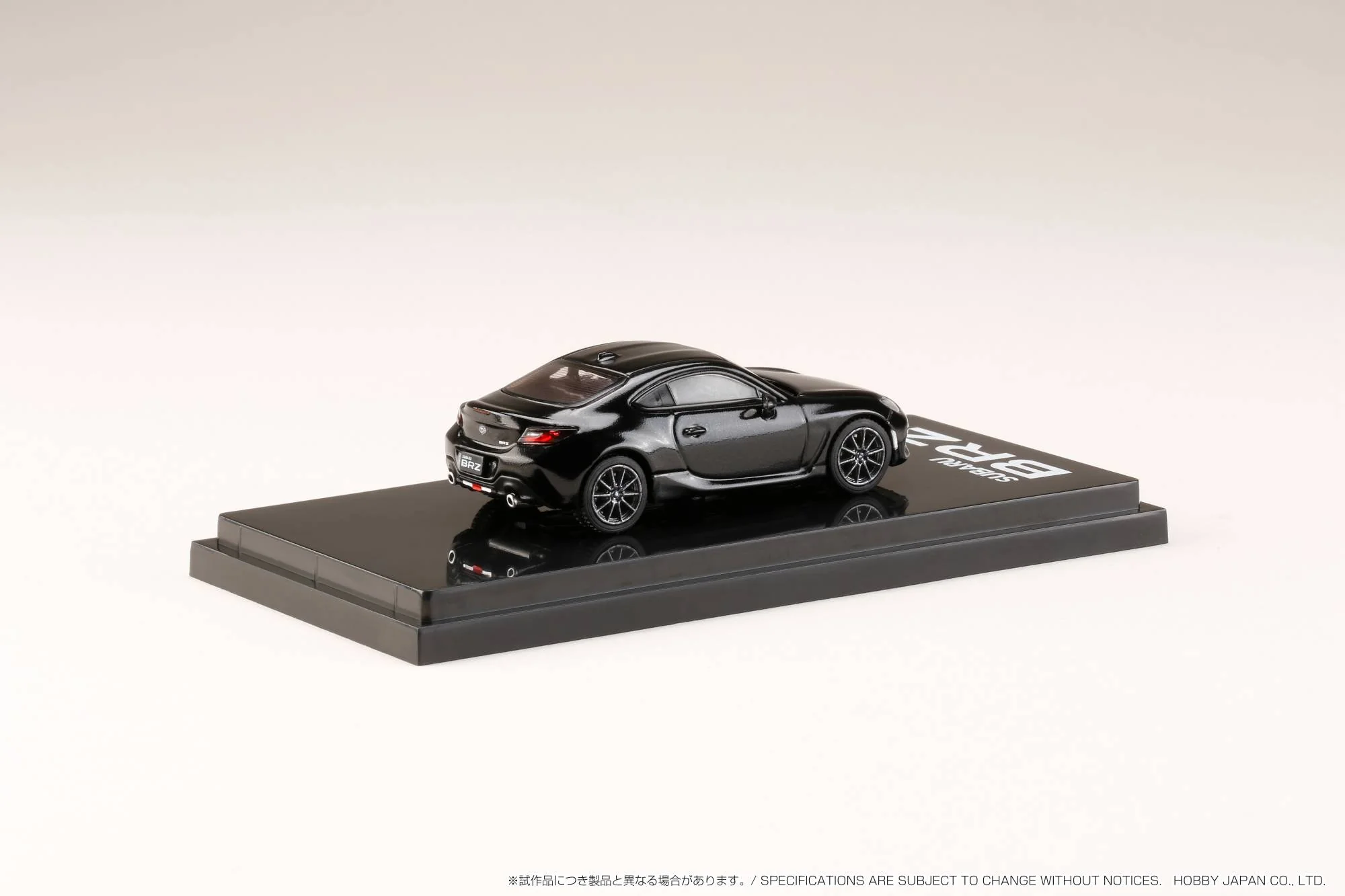 Hobby Japan 1:64 Subaru BRZ (ZD) S Edition in Crystal Black Silica - Image 2