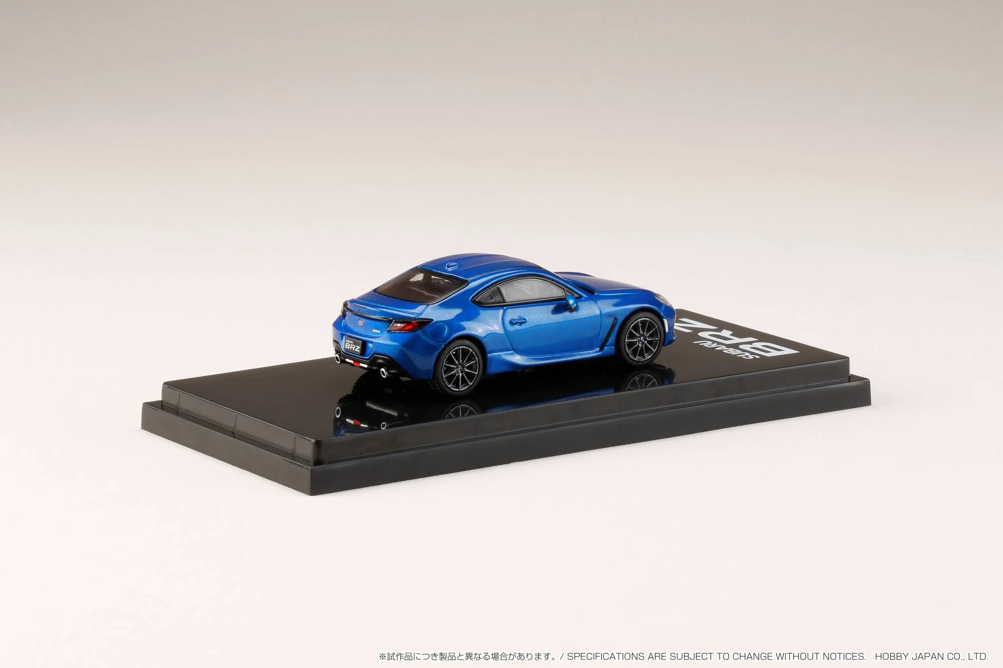 Hobby Japan 1:64 Subaru BRZ (ZD) S Edition in WR Blue Pearl - Image 2