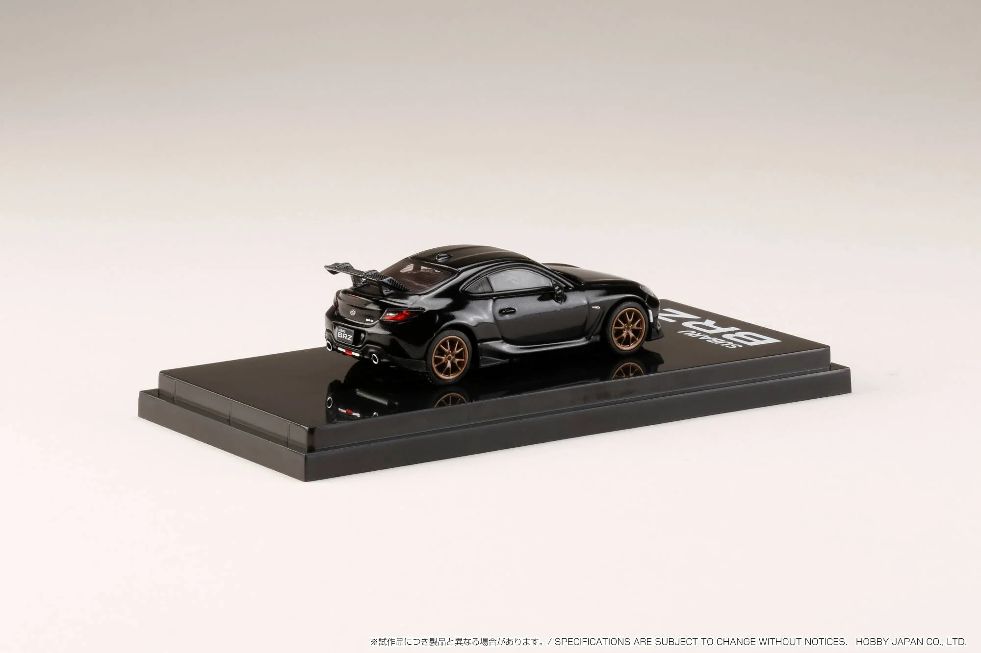 Hobby Japan 1:64 Subaru BRZ (ZD) STi Performance Edition in Crystal Black Silica - Image 2