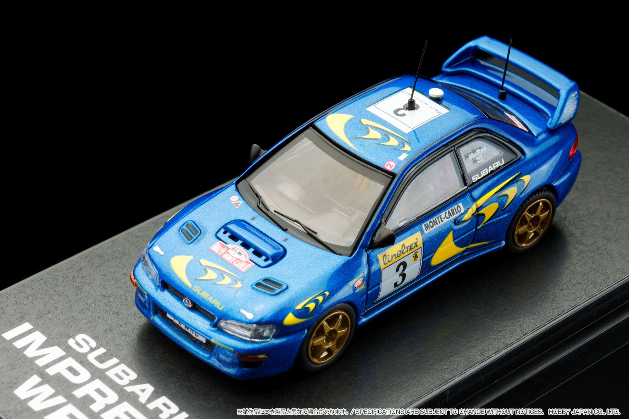 Hobby Japan 1:64 Subaru Impreza WRC 1997 #3 Monte Carlo - Image 6