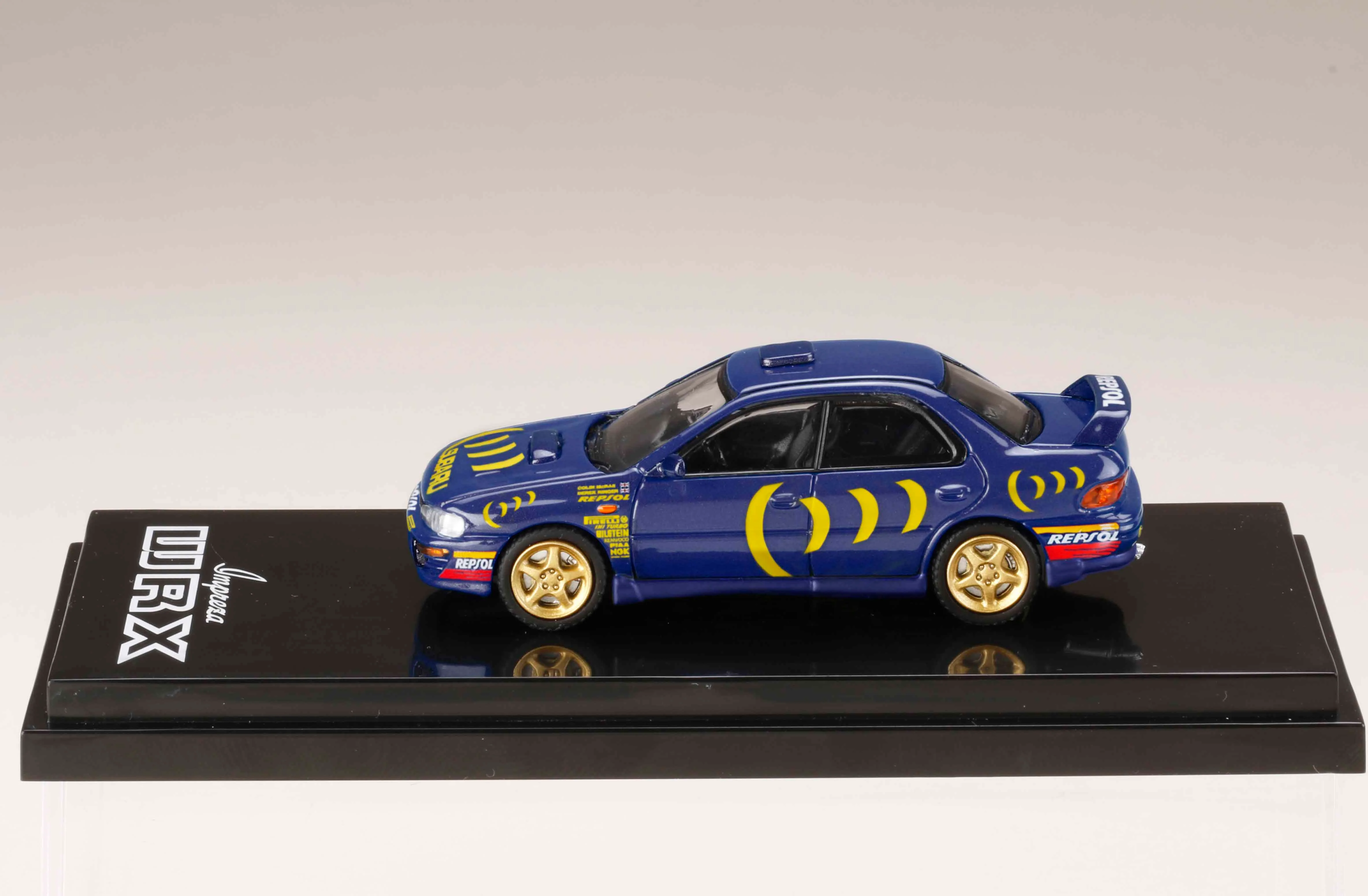 Hobby Japan 1:64 Subaru Impreza WRX (GC8) STi Version Ⅱ Sports Blue - Image 2