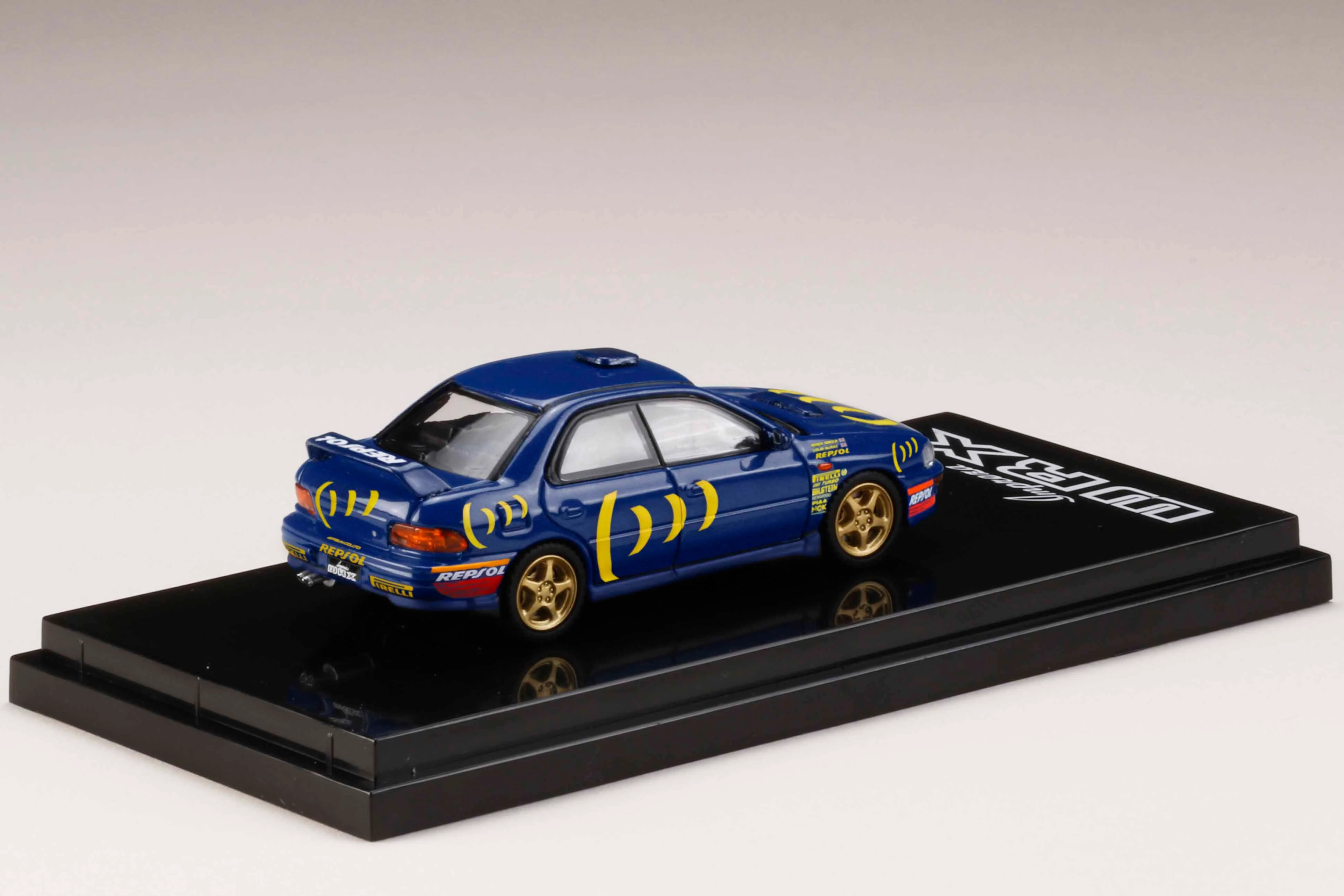 Hobby Japan 1:64 Subaru Impreza WRX (GC8) STi Version Ⅱ Sports Blue - Image 3