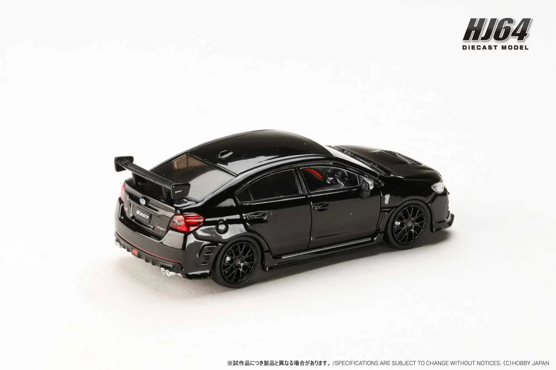 *PREORDER* Hobby Japan 1:64 Subaru S207 NBR Challenge Package in Crystal Black Silica - Image 2