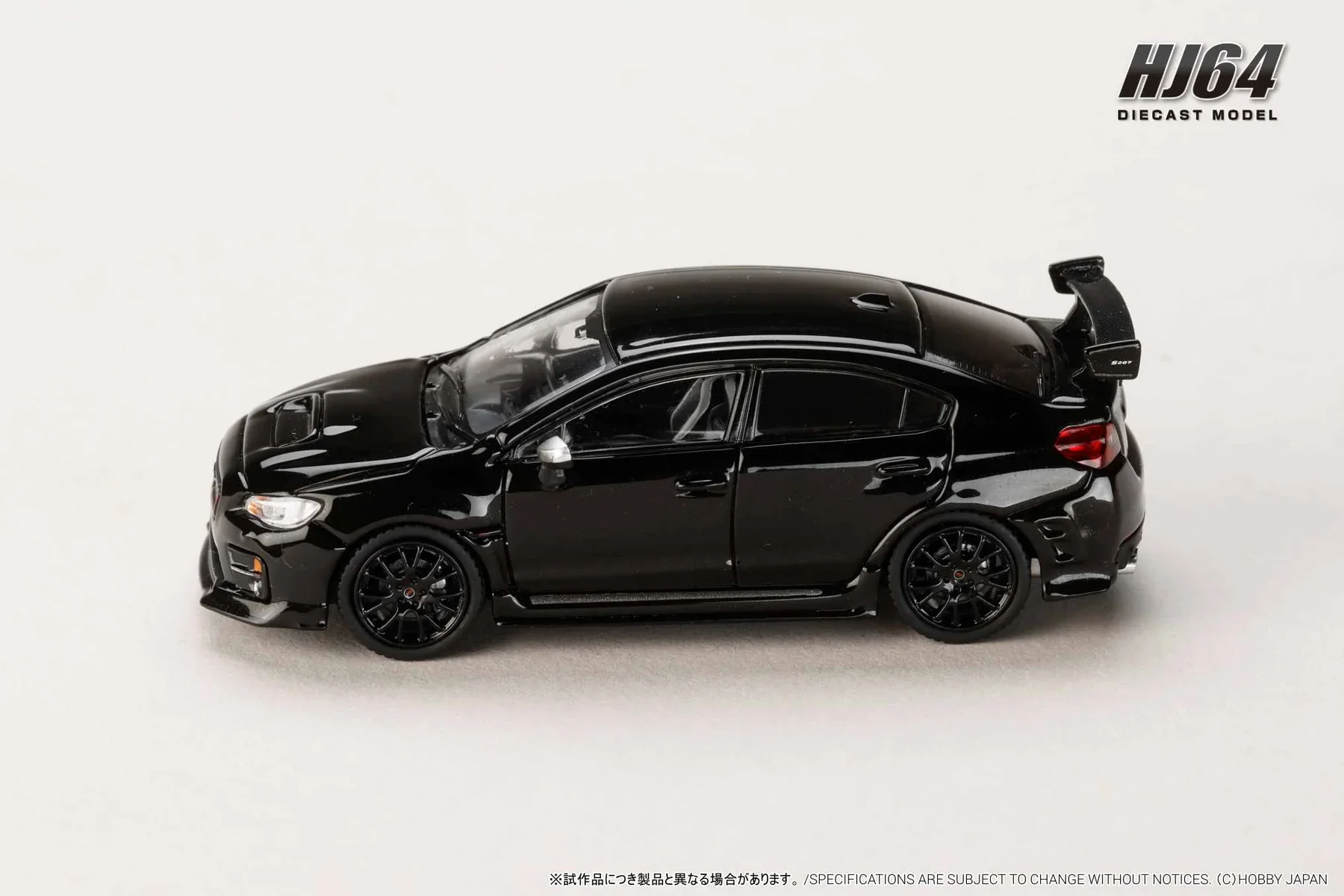 *PREORDER* Hobby Japan 1:64 Subaru S207 NBR Challenge Package in Crystal Black Silica - Image 3