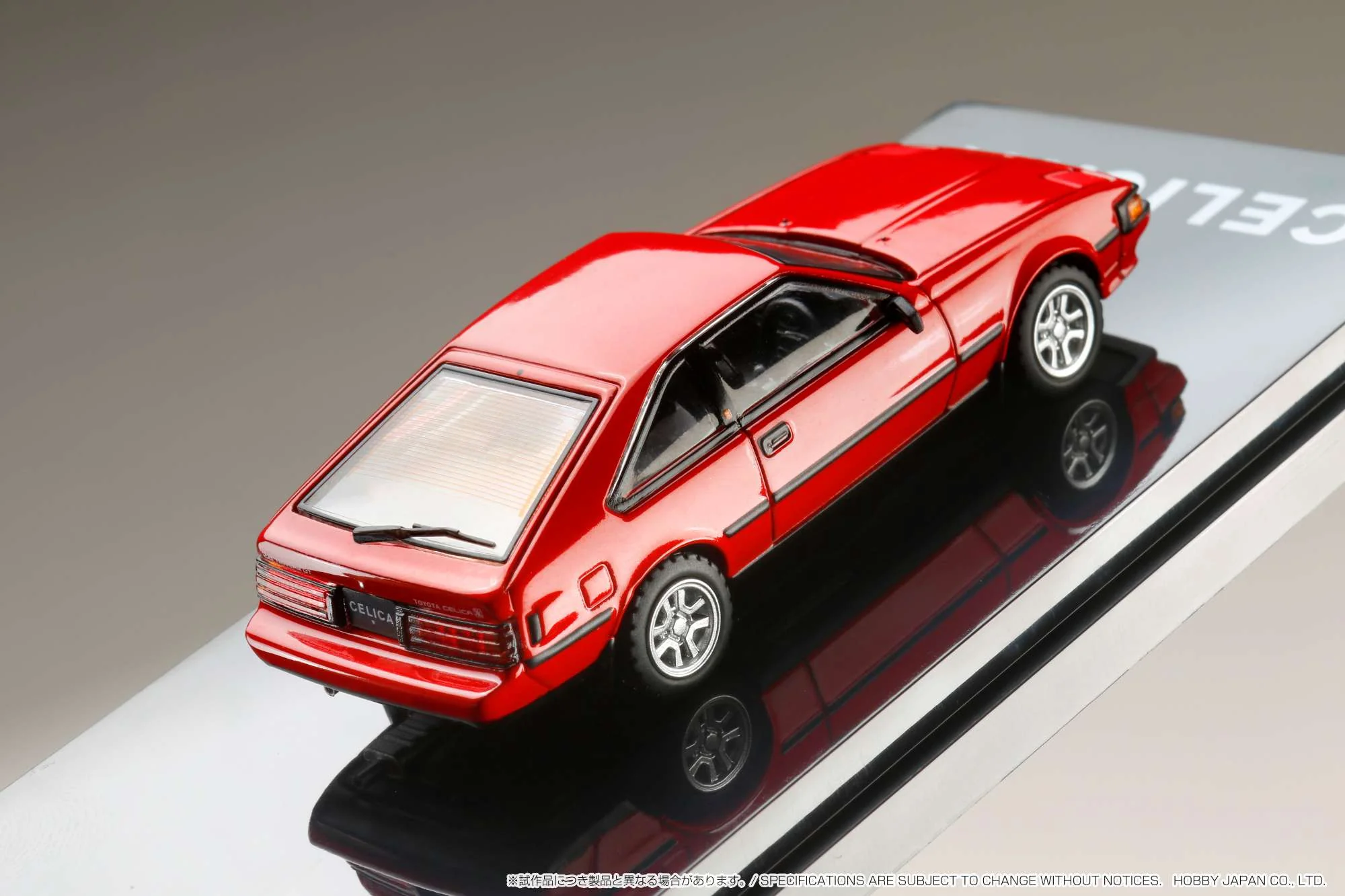 Hobby Japan 1:64 Toyota Celica XX 2800GT (A60) 1983 in Super Red - Image 6