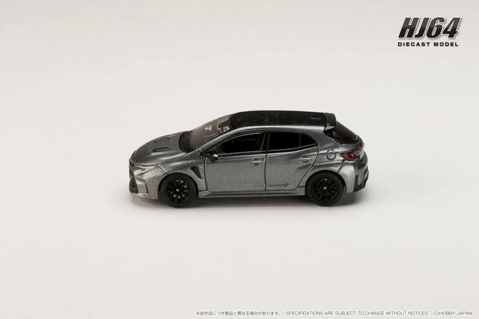 Hobby Japan 1:64 Toyota GR Corolla RZ in Precious Metal - Image 2