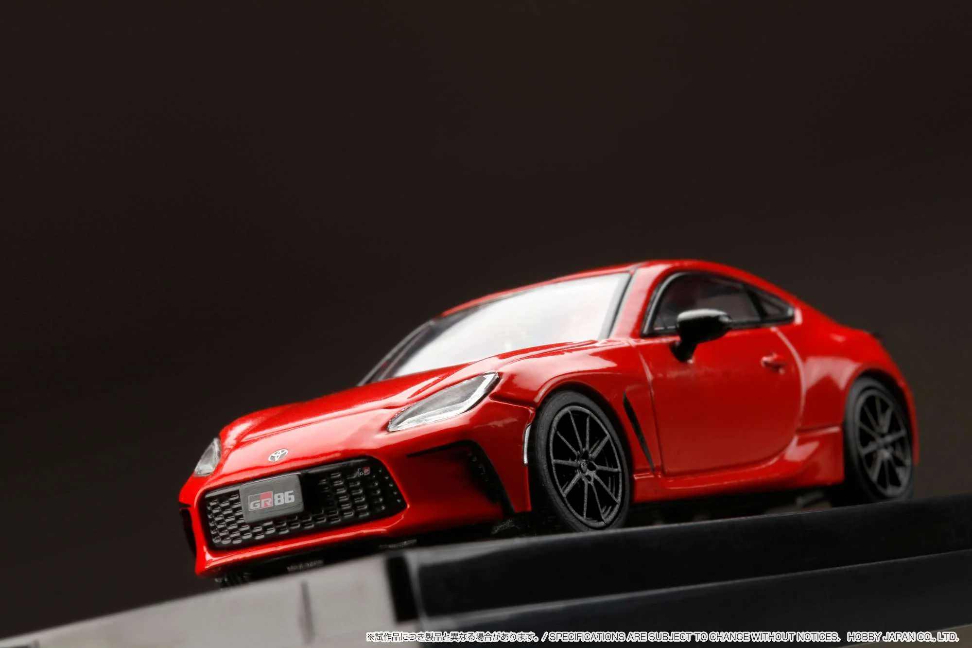 Hobby Japan 1:64 Toyota GR86 RZ Edition in Spark Red - Image 3