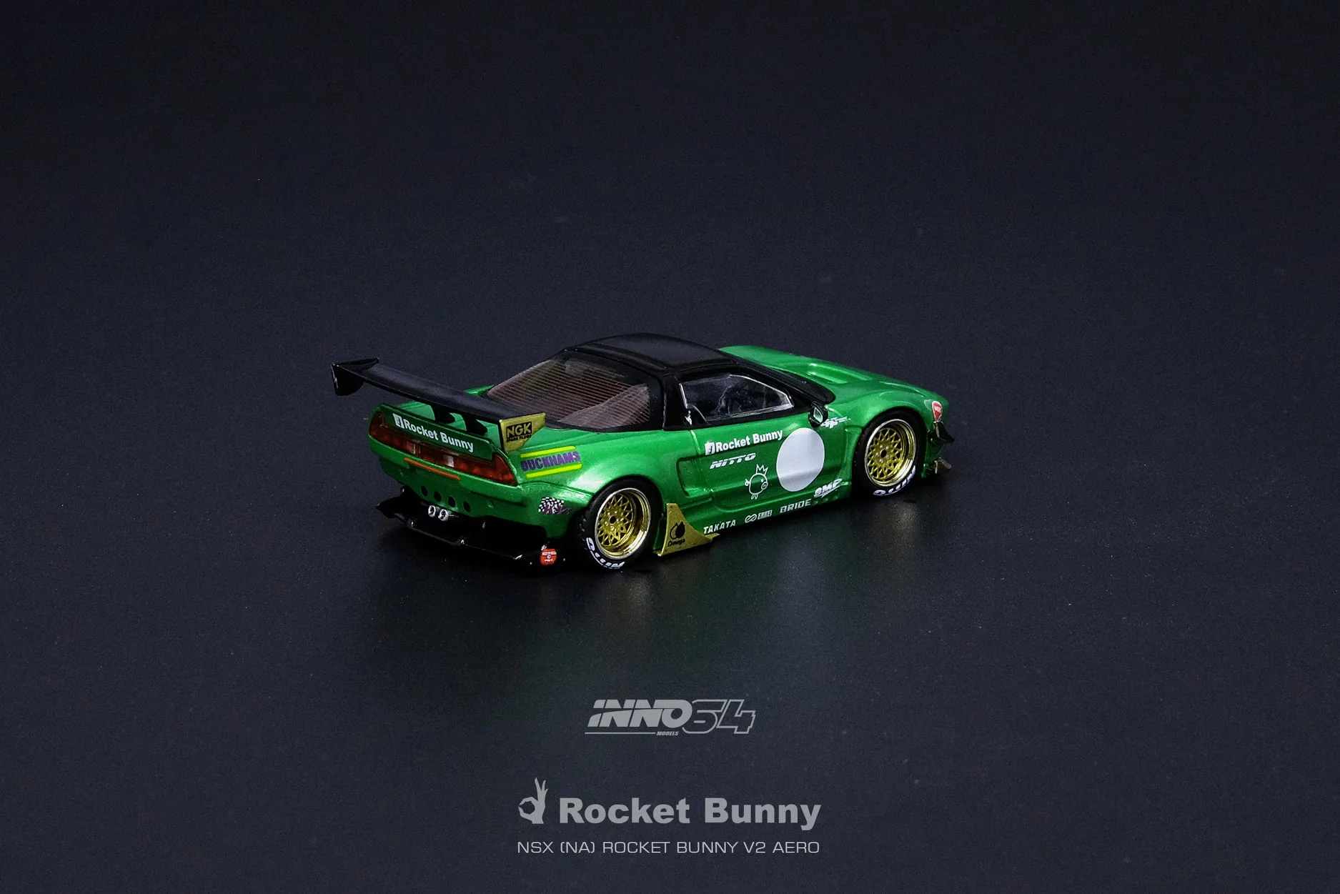Honda NSX NA Rocket Bunny V2 Aero in Green Metallic - Image 2