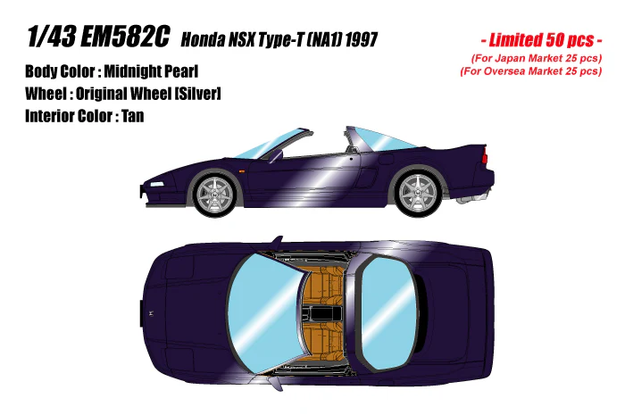 EIDOLON 1:43 Honda NSX (NA1) type T (NA1) 1997 - Image 13