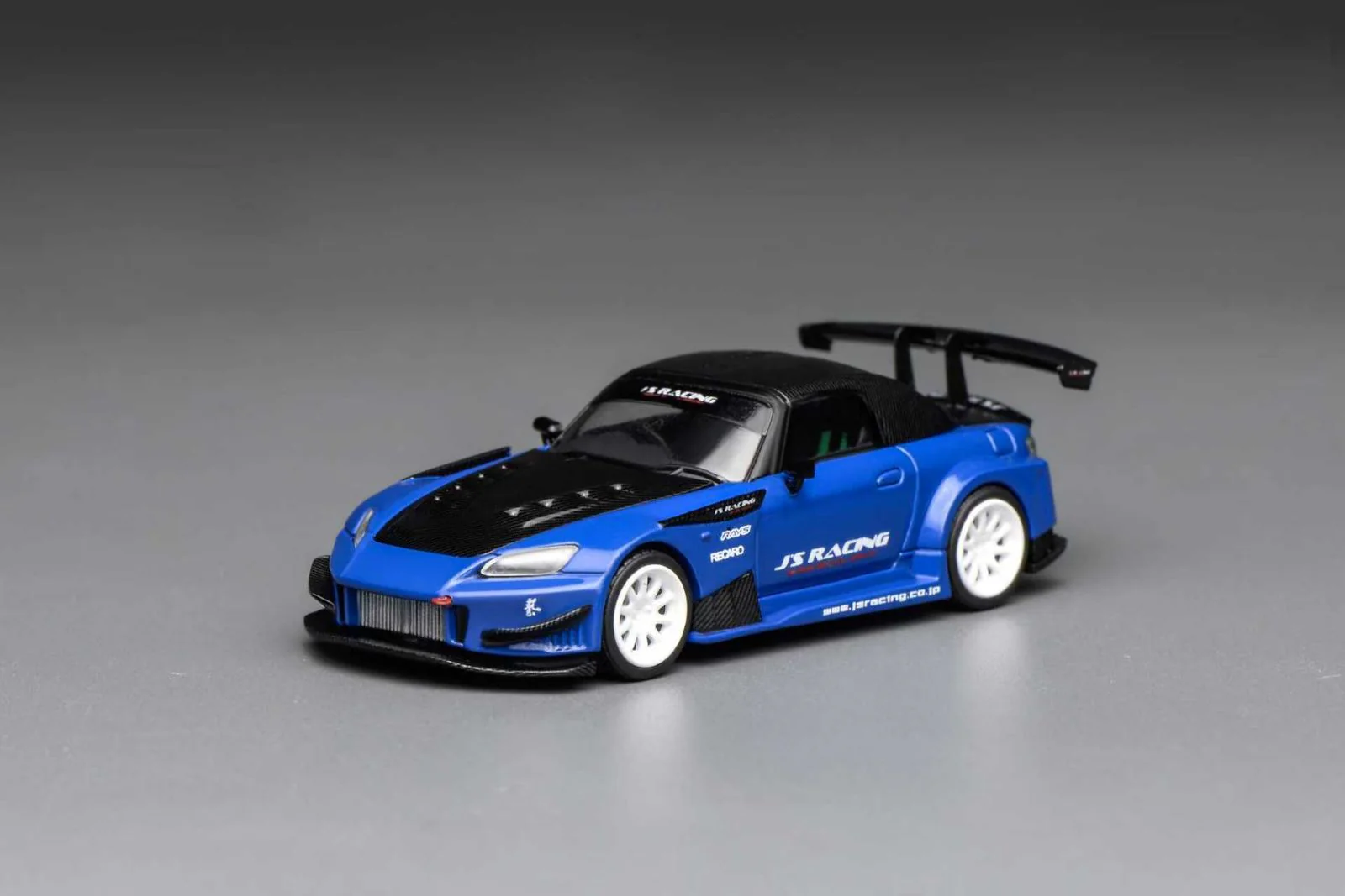 *PREORDER*MotorHelix 1:64 Honda S2000 J’s Racing in Apex Blue Pearl - Image 4