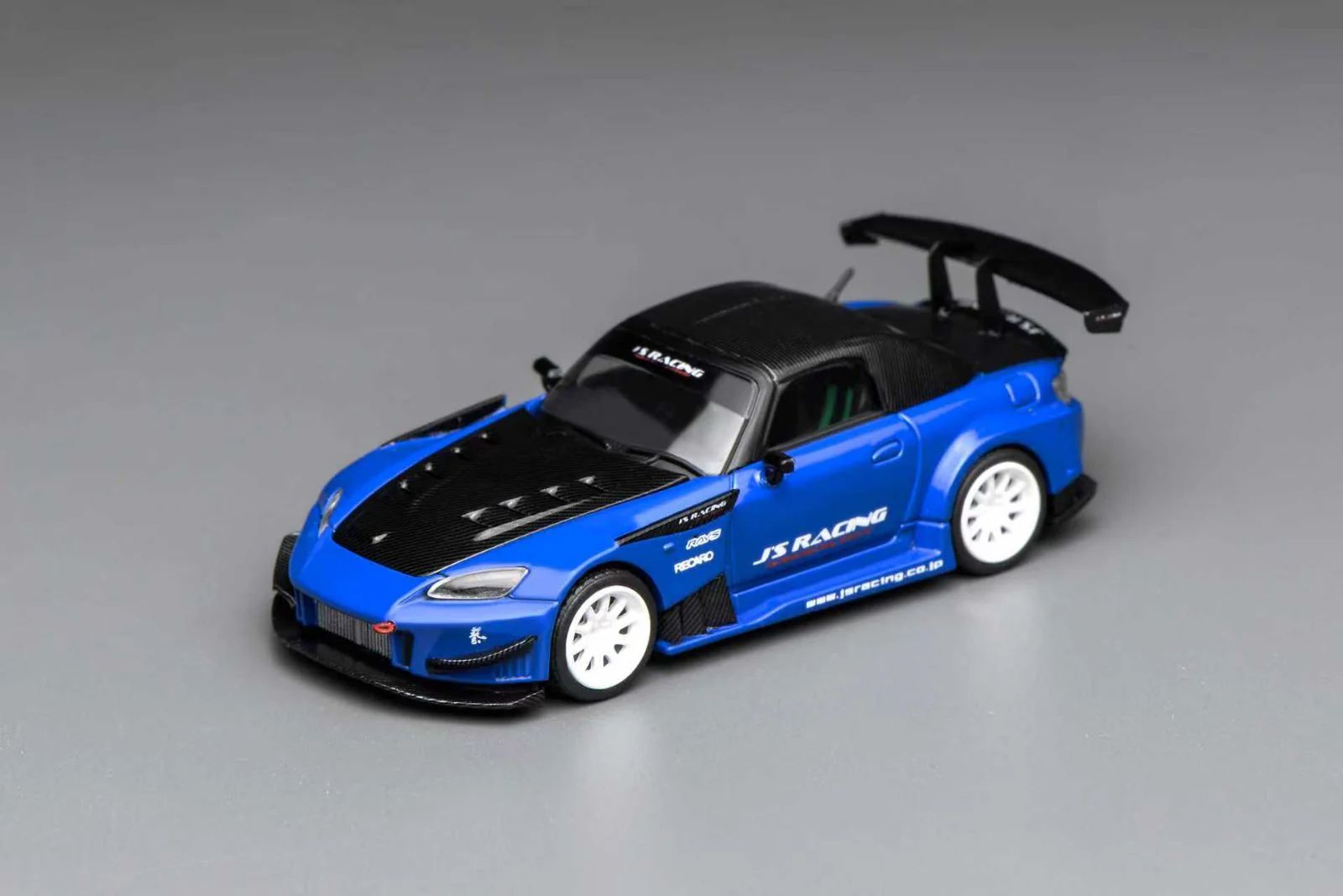 *PREORDER*MotorHelix 1:64 Honda S2000 J’s Racing in Apex Blue Pearl - Image 6