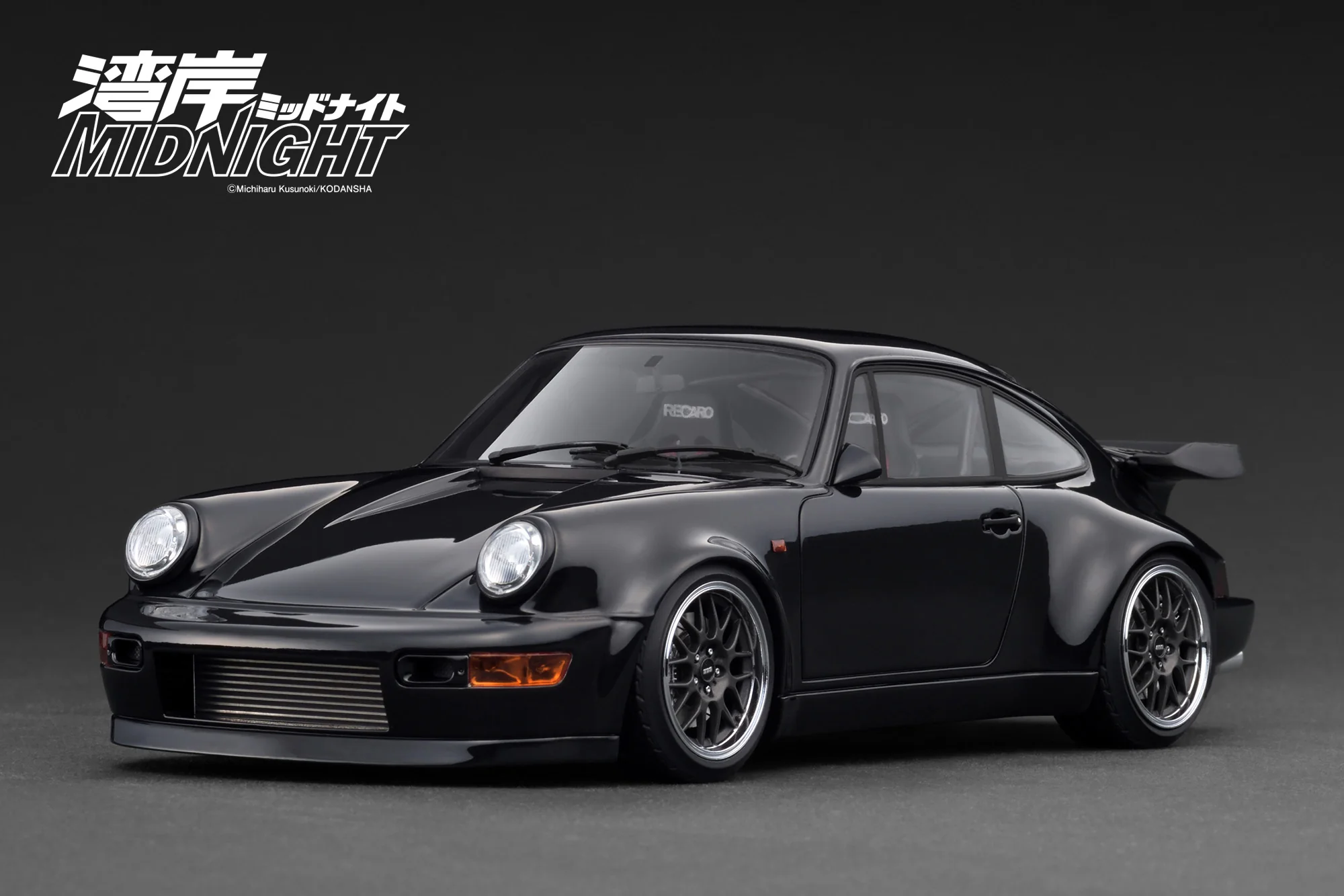 Ignition Model 1:18 Blackbird (964) – Black – 湾岸MIDNIGHT w/ Dr. Tatsuya Shima - Image 2