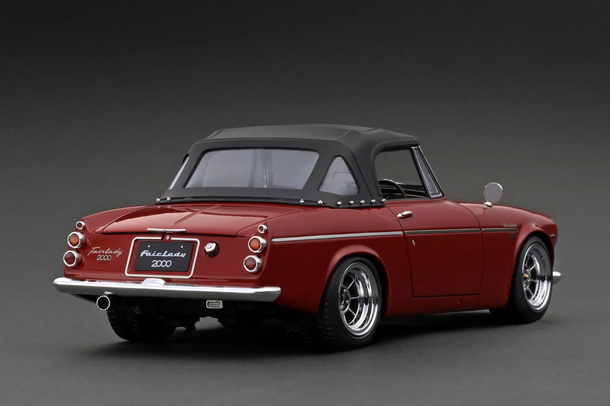 Ignition Model 1:18 Datsun Fairlady 2000 (SR311) in Burgundy Red - Image 2