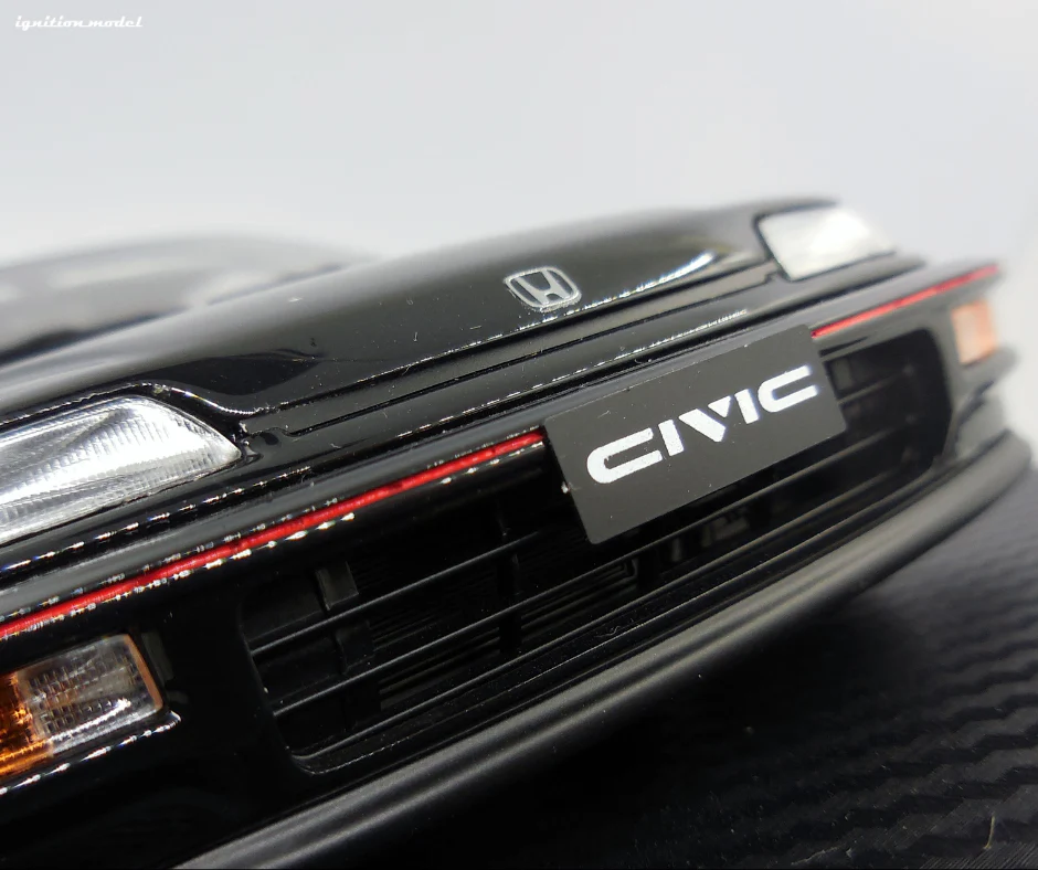Ignition Model 1:18 Honda Civic (EF9) in Black - Image 6
