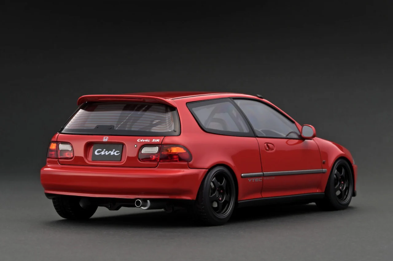 Ignition Model 1:18 Honda Civic (EG6) in Red - Image 2