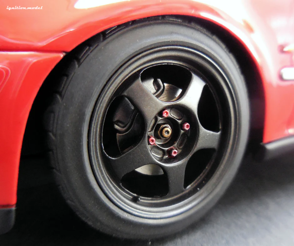 Ignition Model 1:18 Honda Civic (EG6) in Red - Image 3