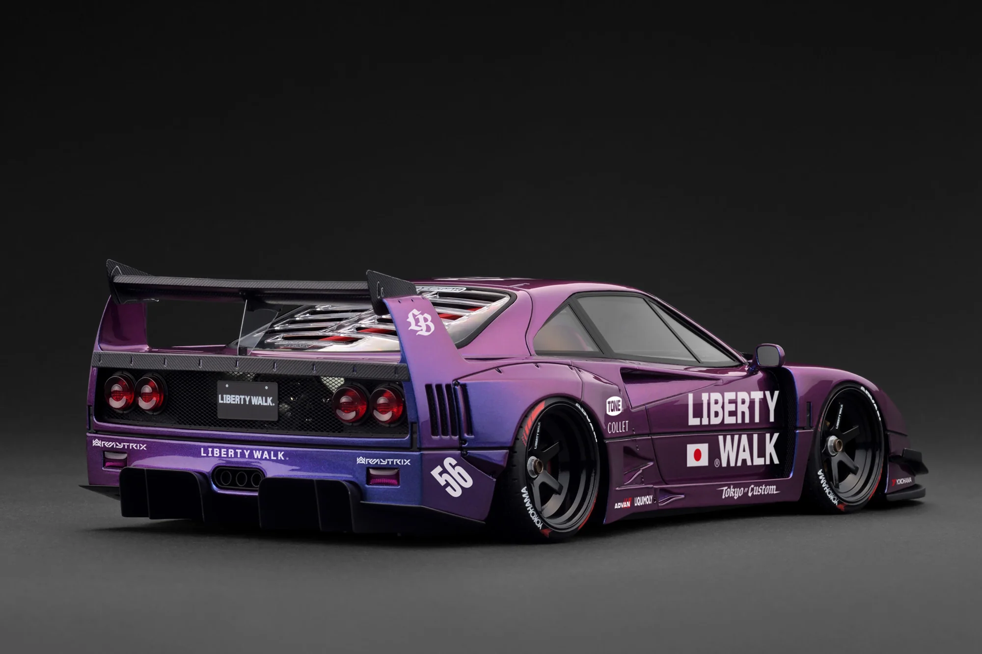 Ignition Model 1:18 LB-WORKS 40 Purple Metallic - Image 2