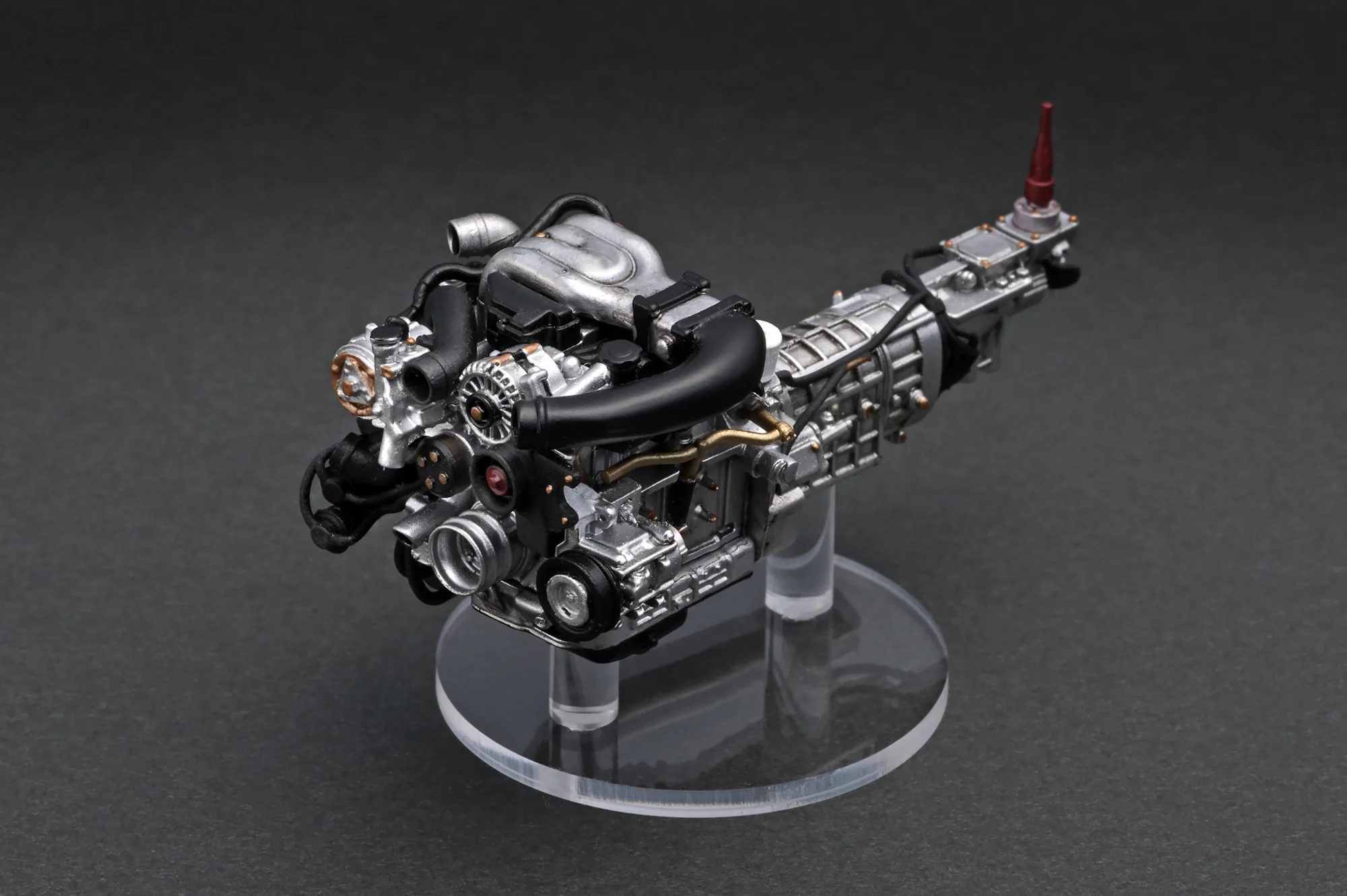 Ignition Model 1:18 Mazda RX-7 (FD3S) FEED Afflux GT3 in Blue Metallic with 13B Engine DIsplay - Image 5