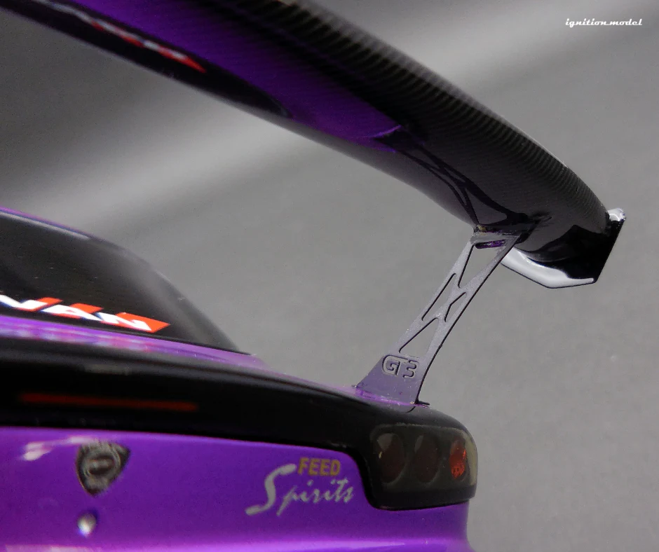 Ignition Model 1:18 Mazda RX-7 (FD3S) FEED Afflux GT3 in Purple Metallic - Image 11