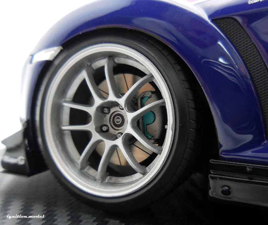 Ignition Model 1:18 Mazda RX-8 (SE3P) RE Amemiya in Blue / Pink - Image 10