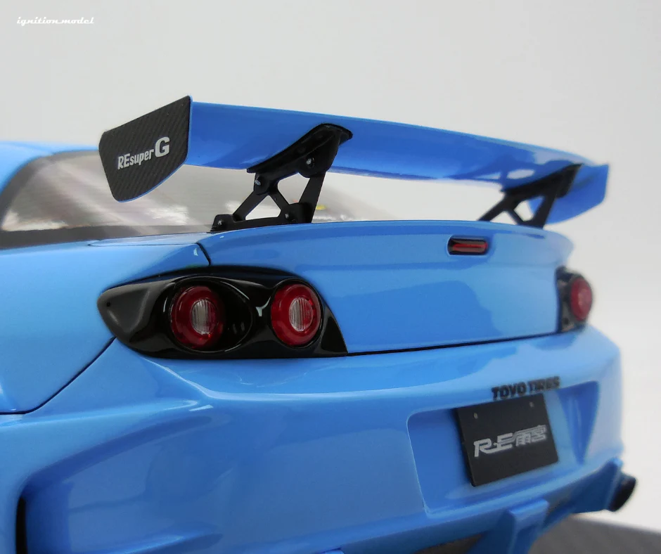 Ignition Model 1:18 Mazda RX-8 (SE3P) RE Amemiya in Light Blue - Image 13