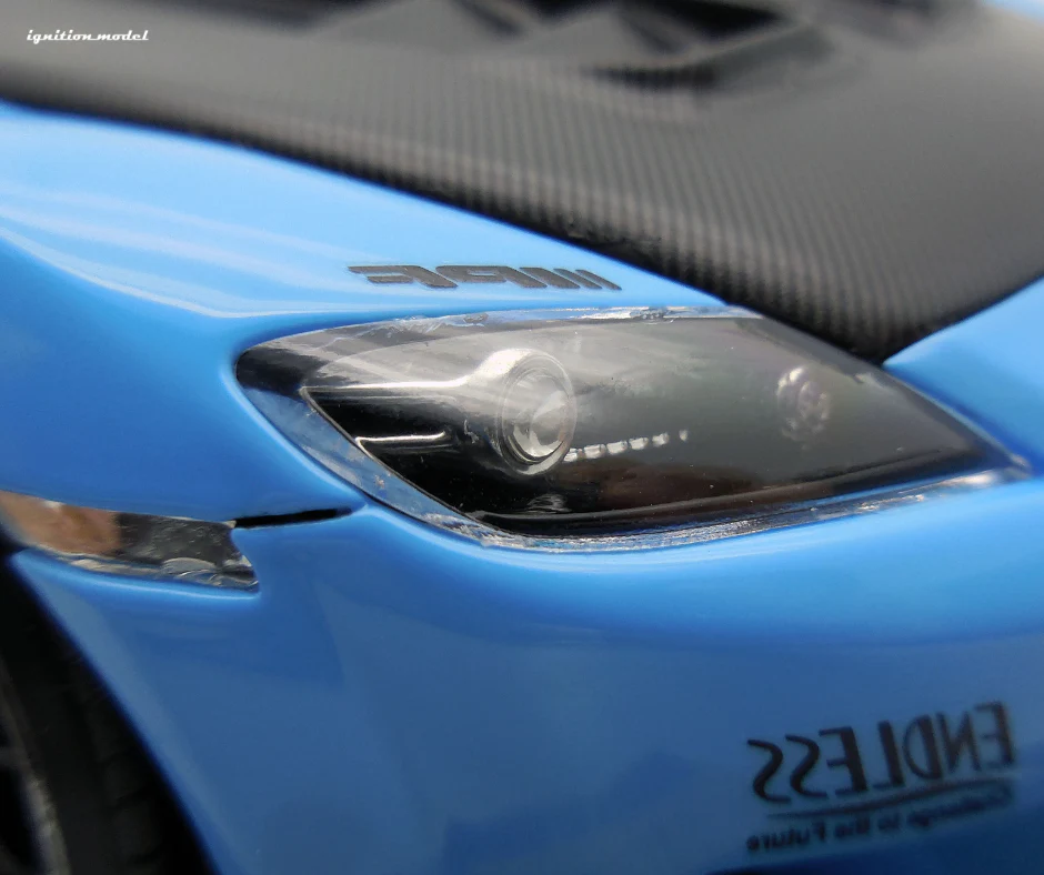 Ignition Model 1:18 Mazda RX-8 (SE3P) RE Amemiya in Light Blue - Image 9