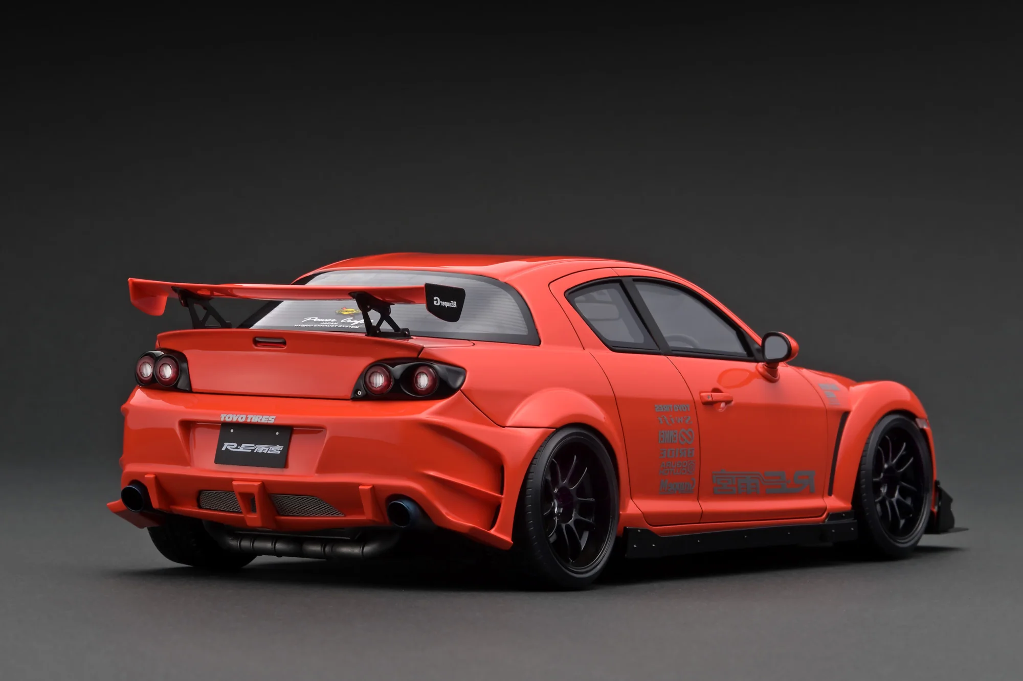 Ignition Model 1:18 Mazda RX-8 (SE3P) RE Amemiya in Orange - Image 2