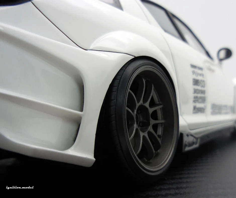 Ignition Model 1:18 Mazda RX-8 (SE3P) RE Amemiya in White - Image 6