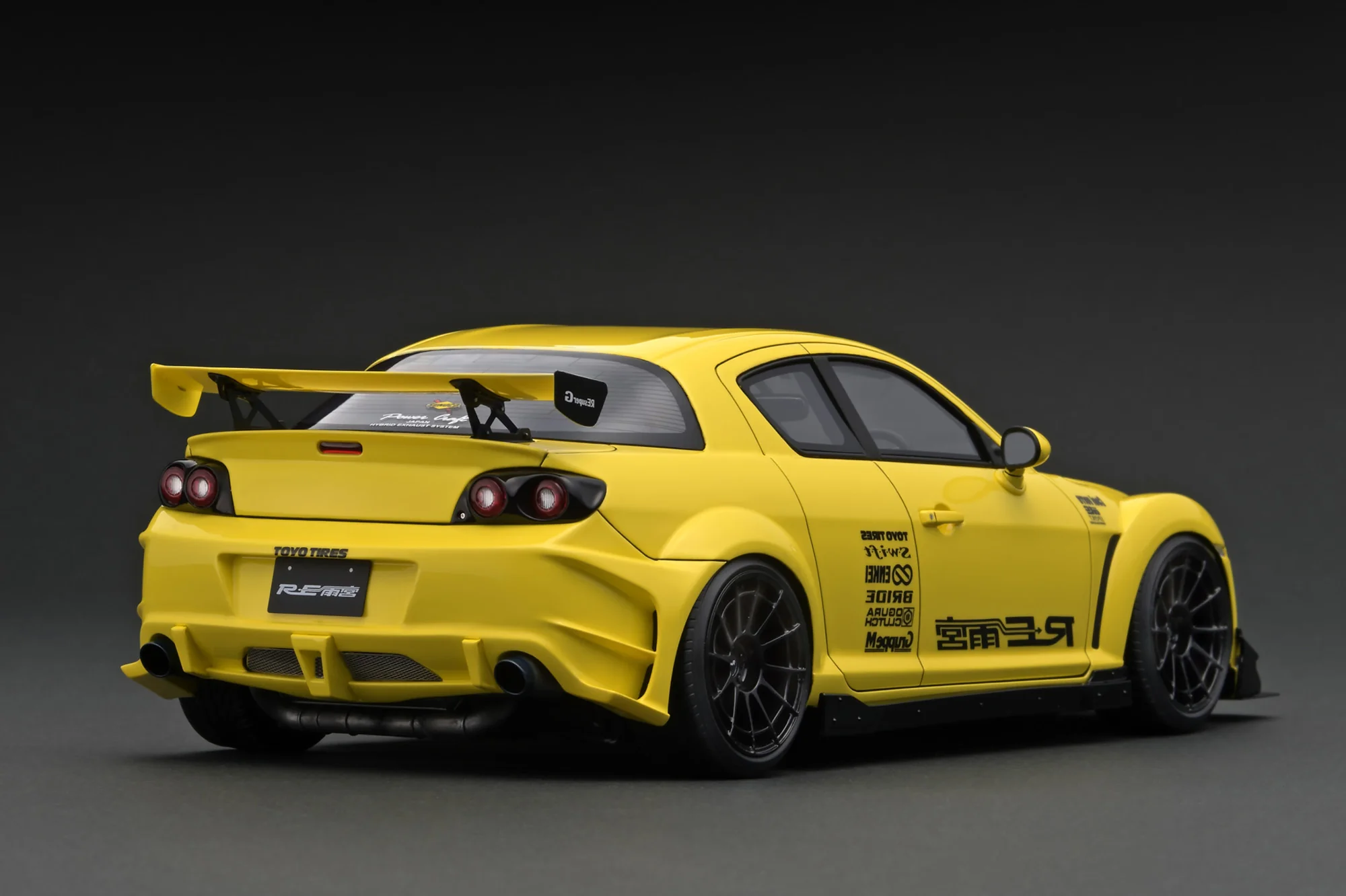 Ignition Model 1:18 Mazda RX-8 (SE3P) RE Amemiya in Yellow - Image 2