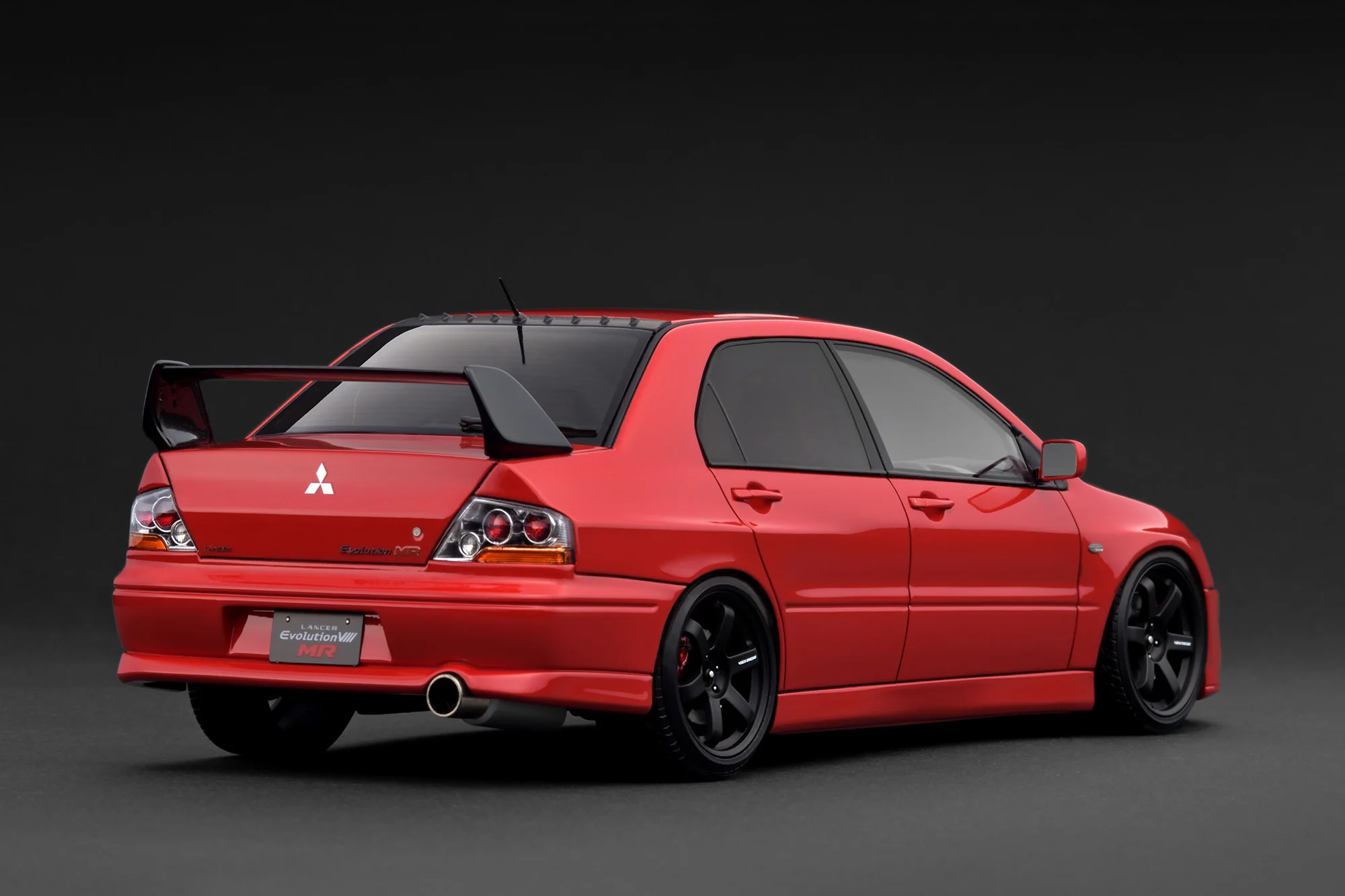 Ignition Model 1:18 Mitsubishi Lancer Evolution VIII MR (CT9A) Red - Image 2