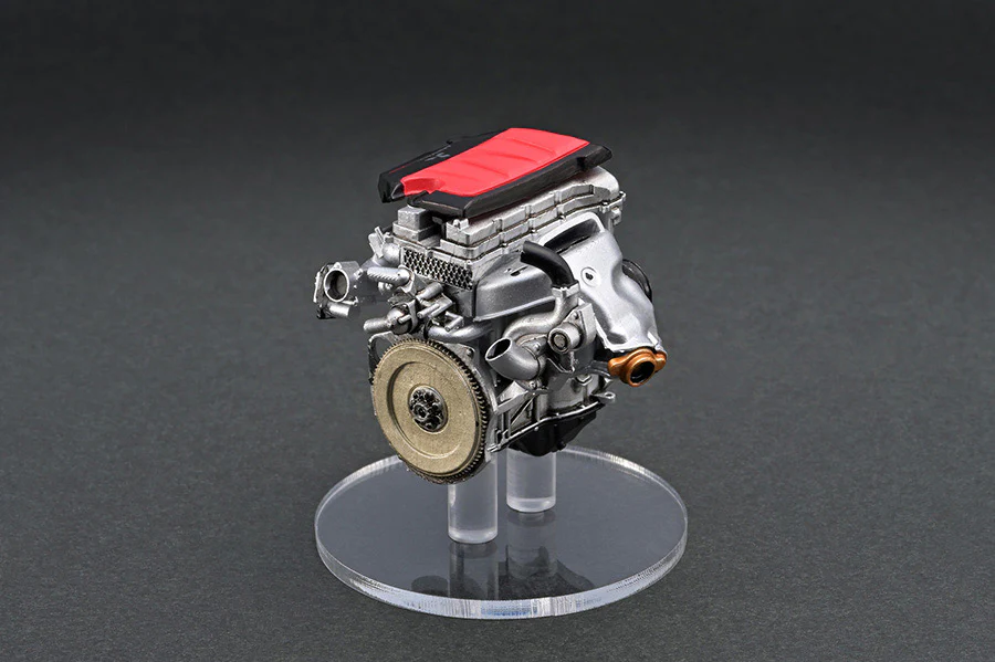 Ignition Model 1:18 Mitsubishi Lancer Evolution X (CZ4A) in Red Metallic with Engine Display - Image 6
