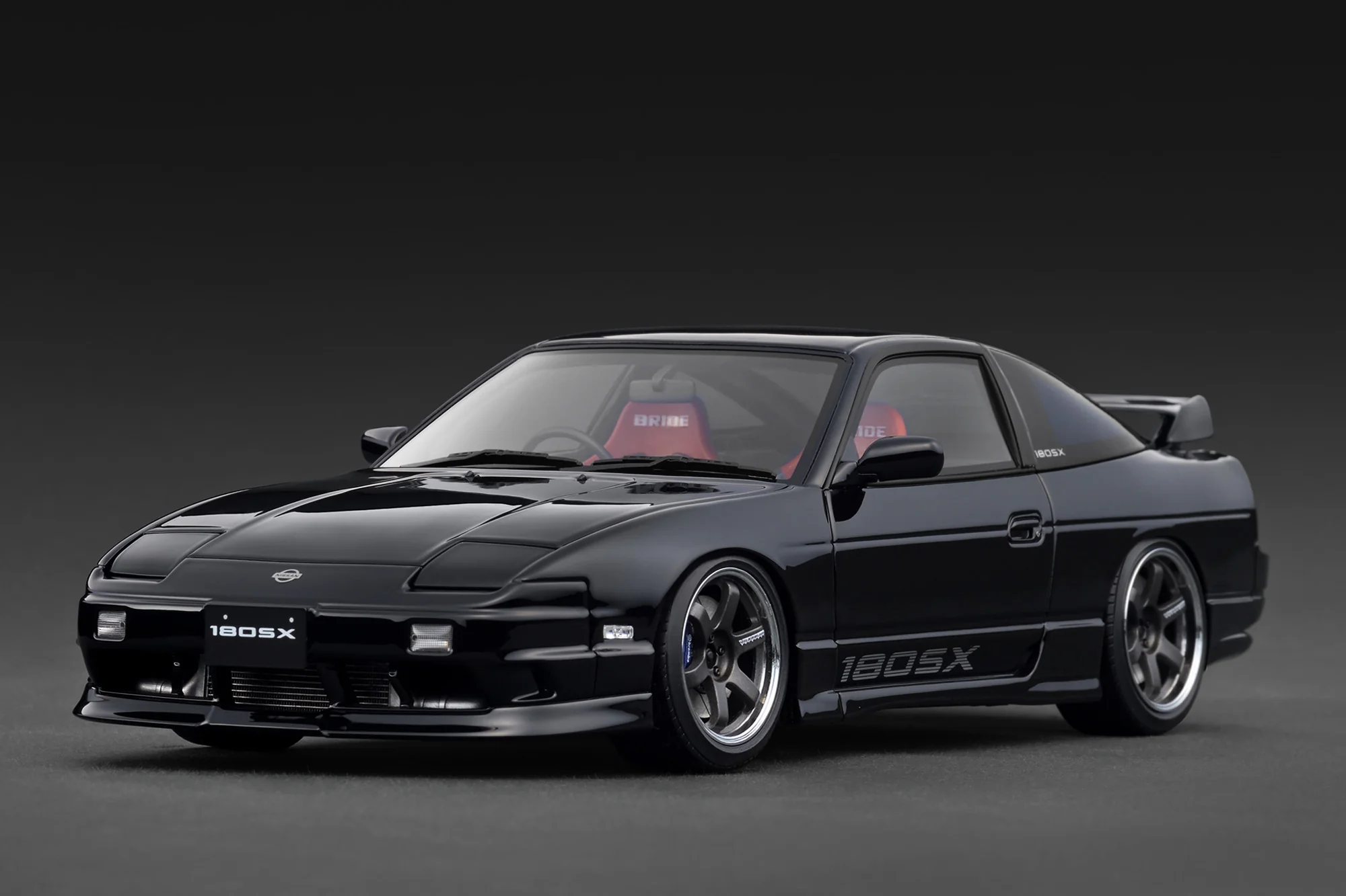 Ignition Model 1:18 Nissan 180SX TYPE X (RPS13) in Black