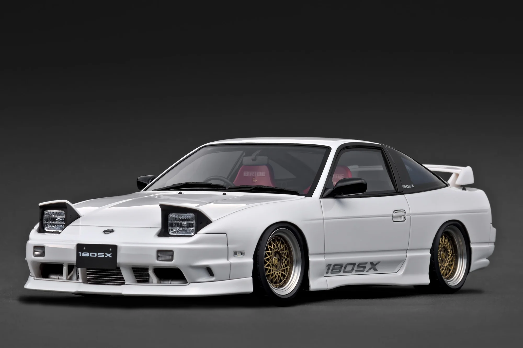 Ignition Model 1:18 Nissan 180SX TYPE X (RPS13) in White