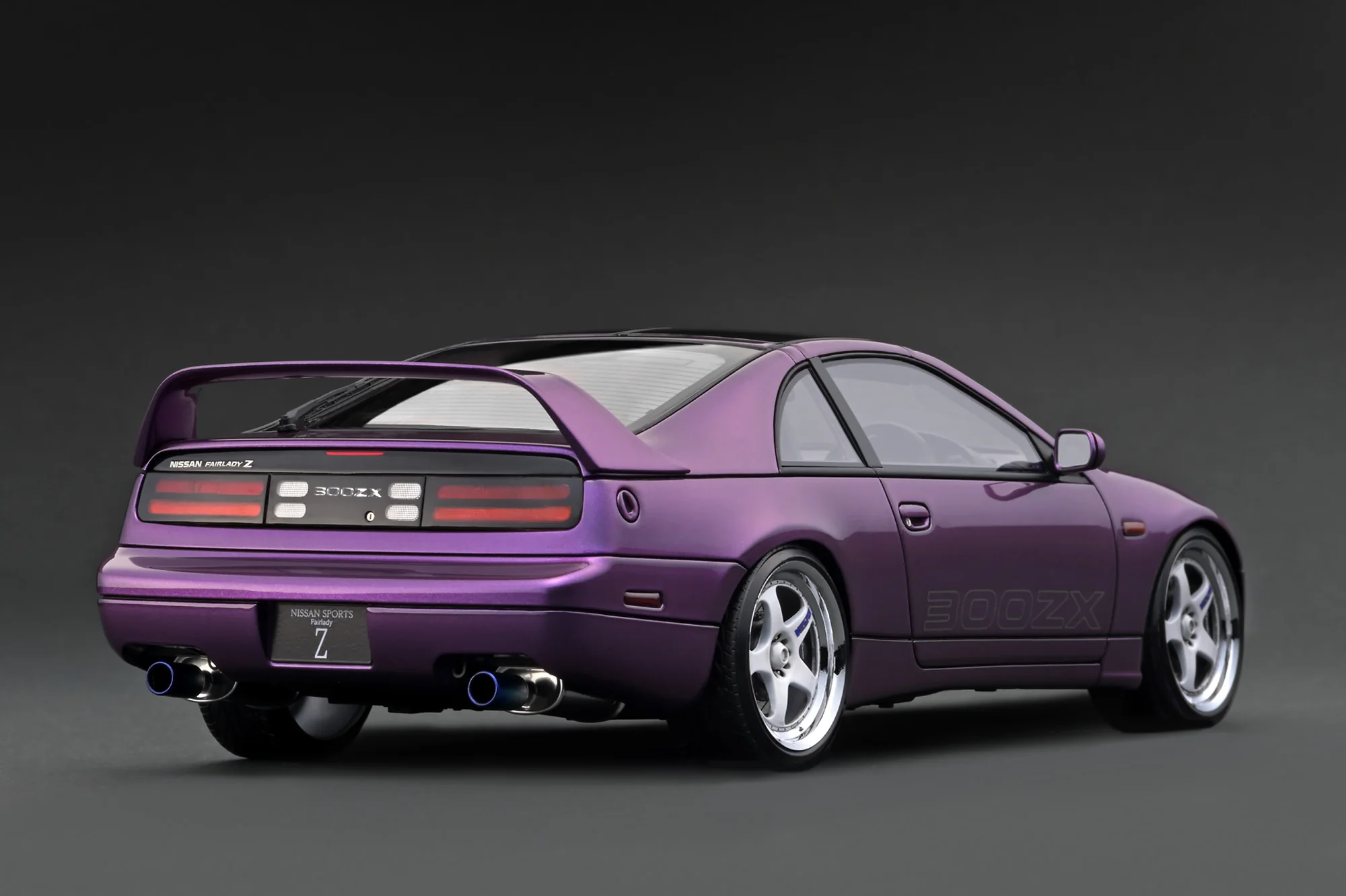 Ignition Model 1:18 Nissan Fairlady Z (Z32) 2+2 in Purple Metallic - Image 2