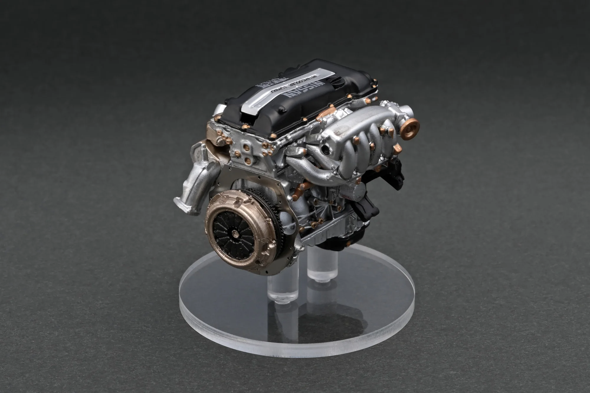 Ignition Model 1:18 Nissan Silvia (S14) VERTEX in Red Metallic with SR20 Engine Display - Image 6