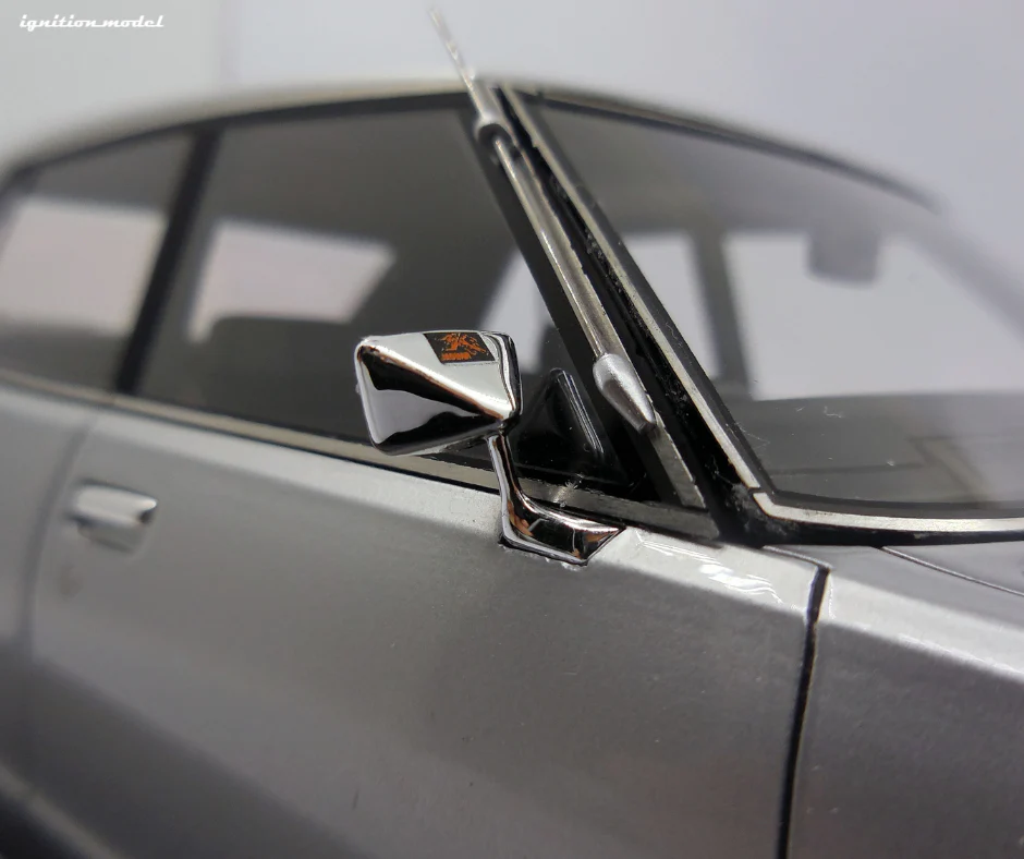 Ignition Model 1:18 Nissan Skyline 2000 GT-X (GC110) in Silver - Image 4