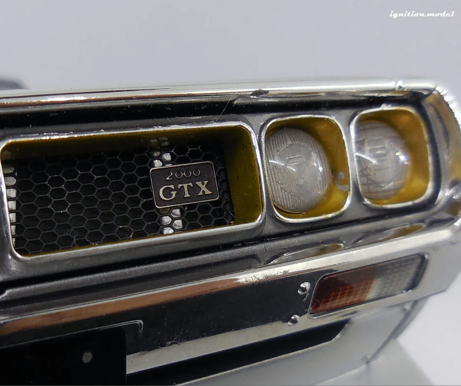 Ignition Model 1:18 Nissan Skyline 2000 GT-X (GC110) in Silver - Image 9