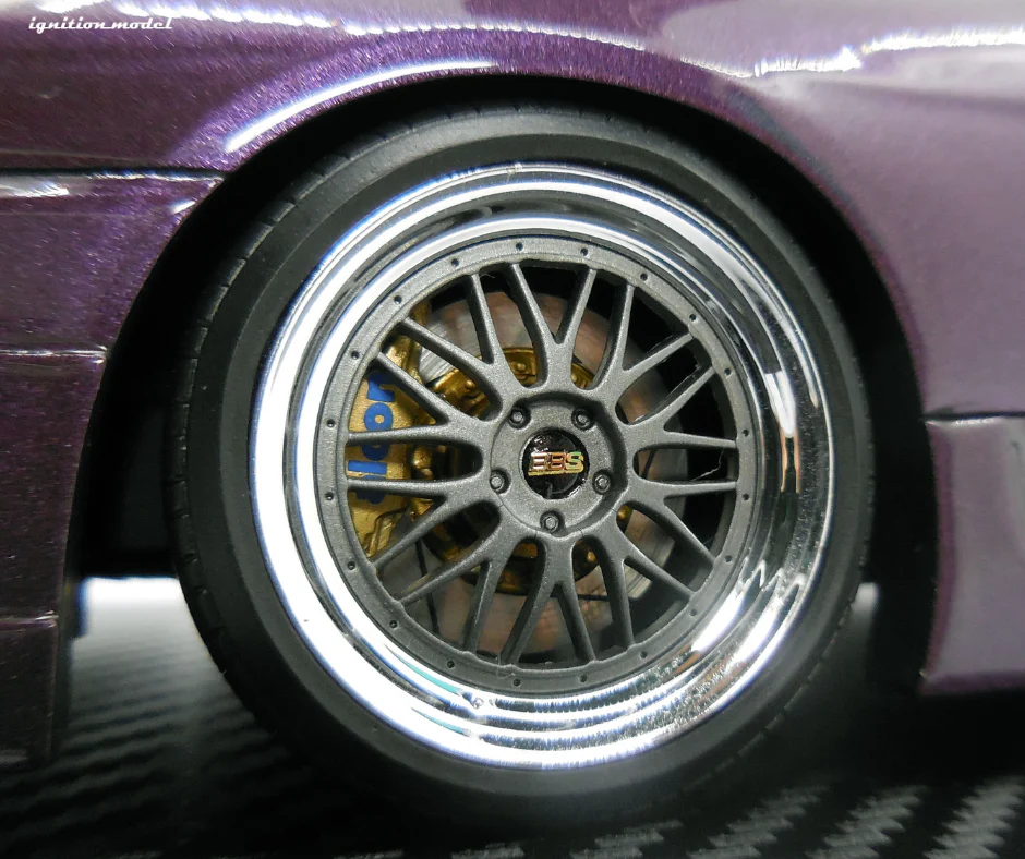 Ignition Model 1:18 Nissan Skyline (BNCR33) GT-R GReddy Version in Midnight Purple - Image 3