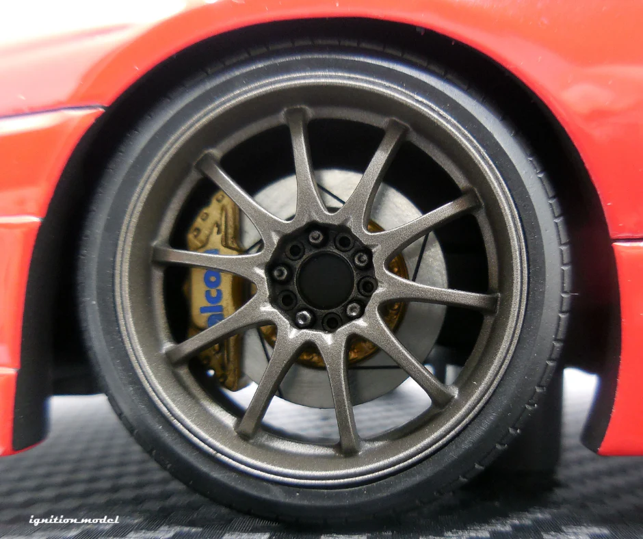 Ignition Model 1:18 Nissan Skyline (BNCR33) GT-R GReddy Version in Red Metallic - Image 4