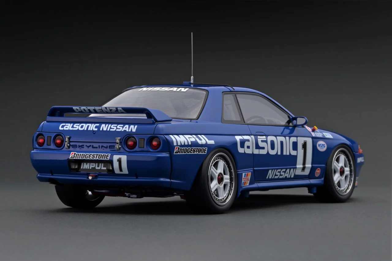 Ignition Model 1:18 Nissan Skyline GT-R (BNR32) CALSONIC #1 1991 JTC - Image 2
