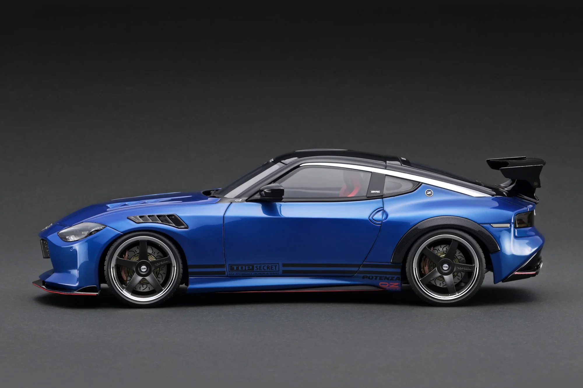 Ignition Model 1:18 Nissan Z Fairlady (RZ34)TOP SECRET in Blue Metallic - Image 2