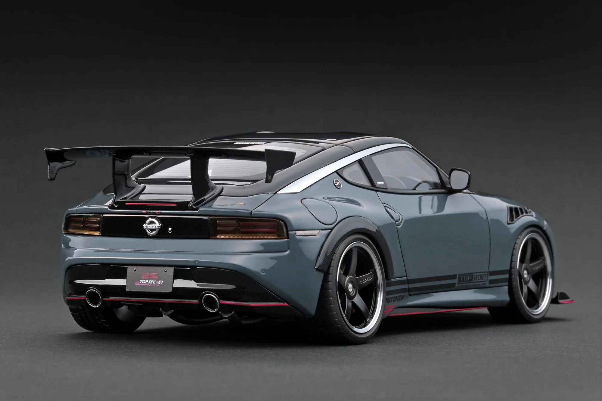 Ignition Model 1:18 Nissan Z Fairlady (RZ34)TOP SECRET in Stealth Gray - Image 2