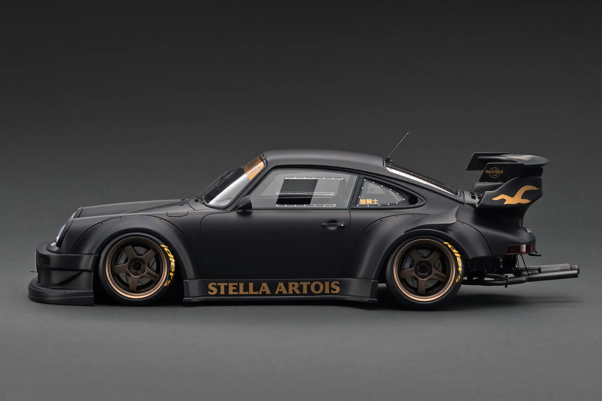 Ignition Model 1:18 Porsche 930 in Matte Black - Image 2