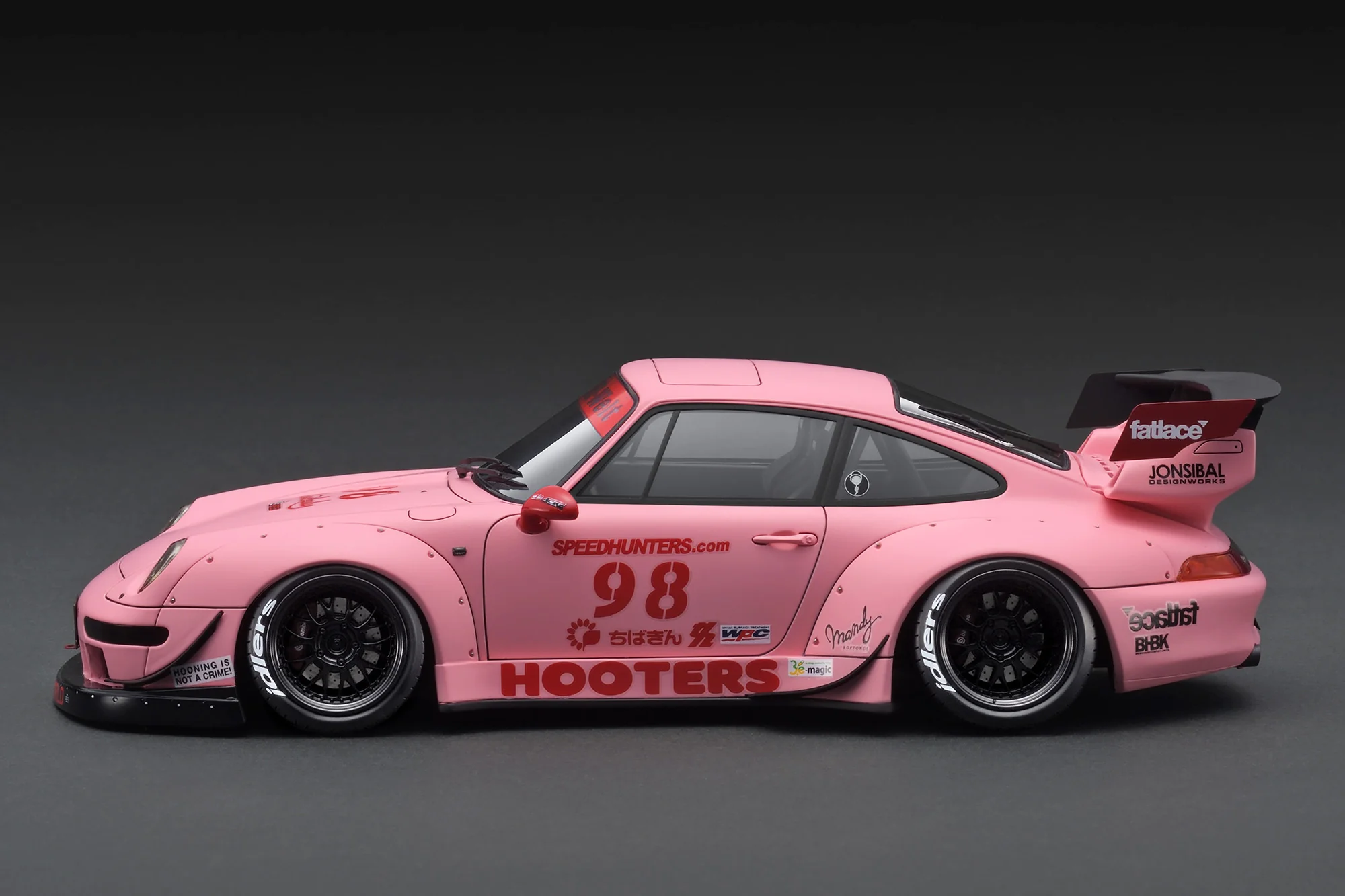 Ignition Model 1:18 Porsche 993 RWB in Matte Pink - Image 2