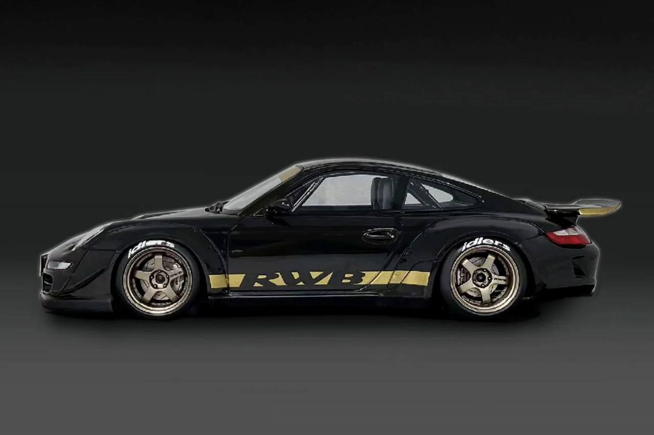 Ignition Model 1:18 Porsche 997 GT3 in Black - Image 2