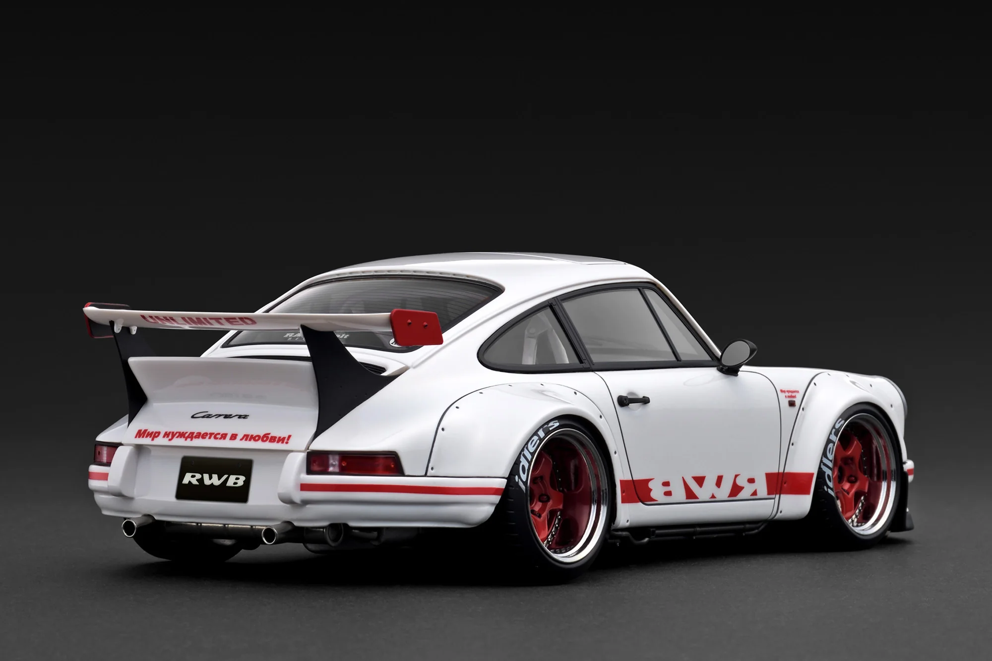 *PREORDER* Ignition Model 1:18 Porsche RWB Backdate in White - Image 2