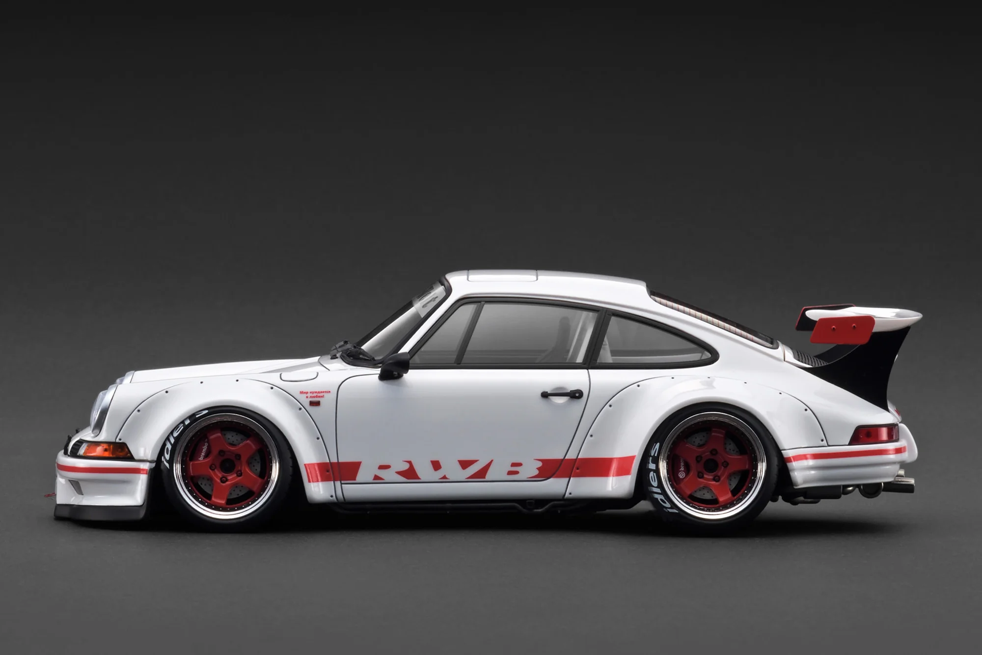 *PREORDER* Ignition Model 1:18 Porsche RWB Backdate in White - Image 3