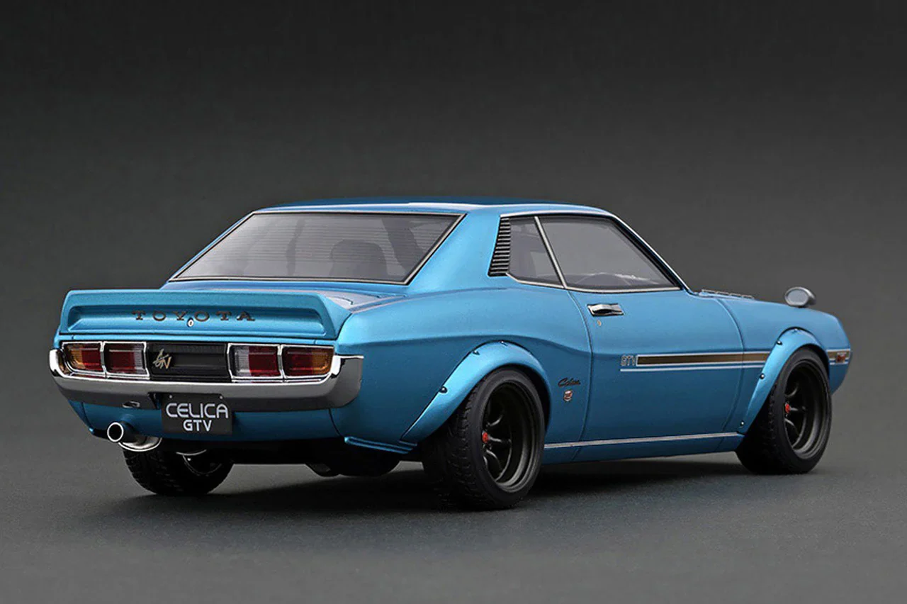 Ignition Model 1:18 Toyota Celica 1600GTV (TA22) in Light Blue - Image 2
